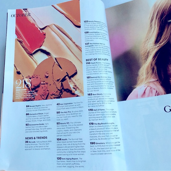 NEW ALLURE MAGAZINE OCTOBER 2016 KENDALL JENNER BEST OF BEAUTY SPECIAL ISSUE - Picture 4 of 13